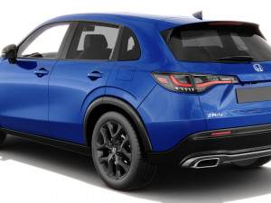 Honda ZR-V sport 2024 with interior 3D Model