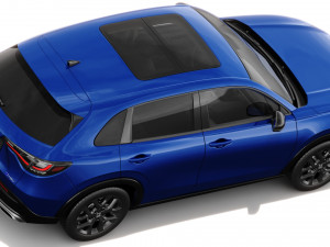 Honda ZR-V sport 2024 with interior 3D Model