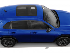 Honda ZR-V sport 2024 with interior 3D Model