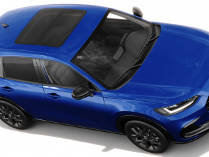 Honda ZR-V sport 2024 with interior 3D Model