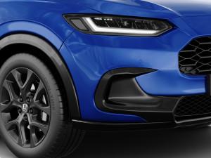 Honda ZR-V sport 2024 with interior 3D Model