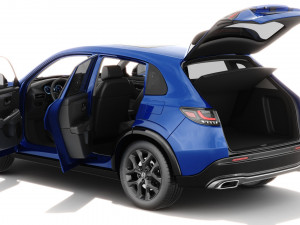 Honda ZR-V sport 2024 with interior 3D Model