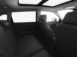 Honda ZR-V sport 2024 with interior 3D Model