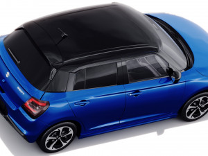 Suzuki Swift 2024 with interior 3D मॉडल