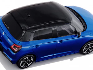 Suzuki Swift 2024 com interior Modelo 3D