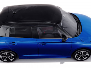 Suzuki Swift 2024 with interior 3D मॉडल