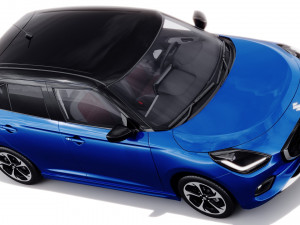 Suzuki Swift 2024 with interior 3D मॉडल