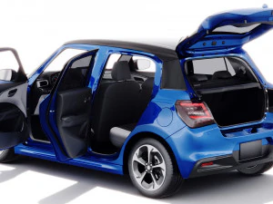 Suzuki Swift 2024 com interior Modelo 3D