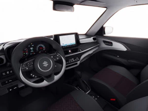 Suzuki Swift 2024 com interior Modelo 3D