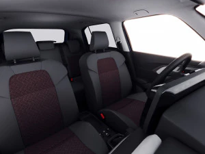Suzuki Swift 2024 com interior Modelo 3D