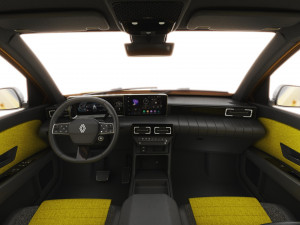 Renault 5 E-Tech 2025 with interior 3D 모델