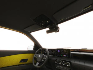 Renault 5 E-Tech 2025 with interior 3D Model