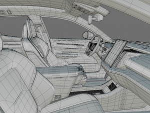 Volvo EX30 2024 with interior 3D 模型