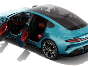 Xiaomi SU7 2024 with interior 3D Model