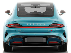 Xiaomi SU7 2024 with interior 3D Model