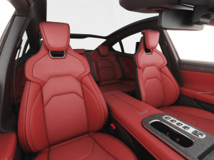 Xiaomi SU7 2024 with interior 3D Model