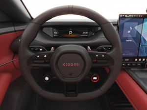 Xiaomi SU7 2024 with interior 3D Model