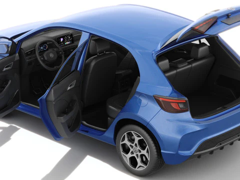 MG 3 2025 with interior 3D Model