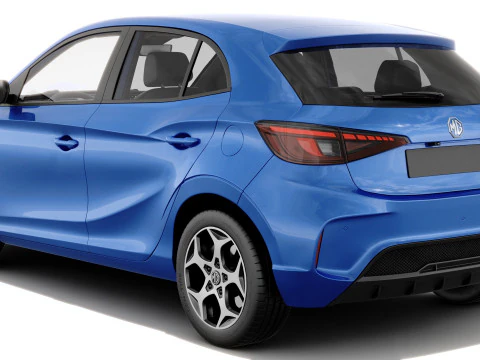 MG 3 2025 with interior 3D Model