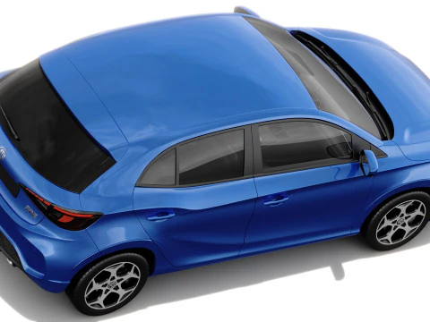 MG 3 2025 with interior 3D Model