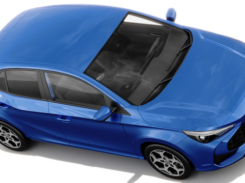 MG 3 2025 with interior 3D-Modell