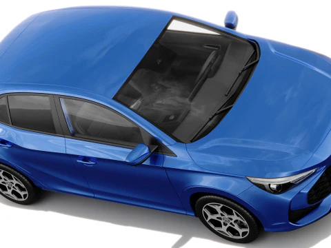 MG 3 2025 with interior 3D Model
