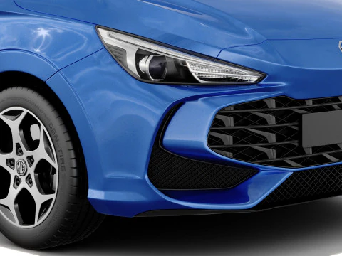 MG 3 2025 with interior 3D Model