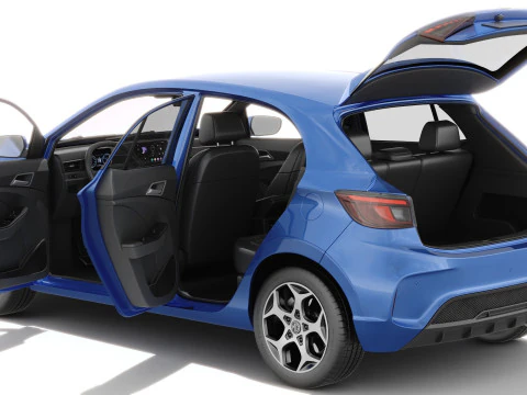 MG 3 2025 with interior 3D Model