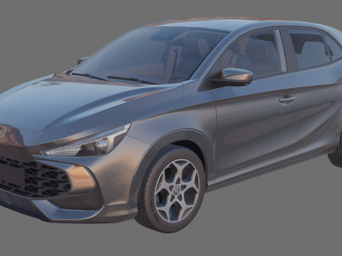MG 3 2025 with interior 3D-Modell