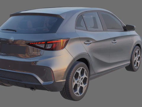MG 3 2025 with interior 3D Model
