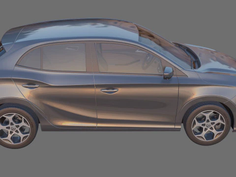 MG 3 2025 with interior 3D Model