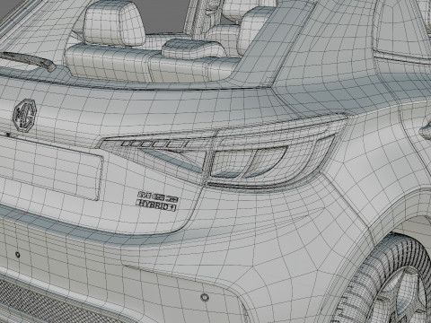 MG 3 2025 with interior 3D-Modell