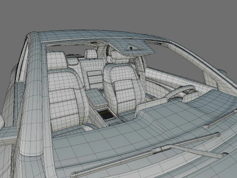 MG 3 2025 with interior 3D Model