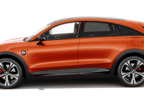 Smart 3 Brabus 2024 with interior 3D 모델