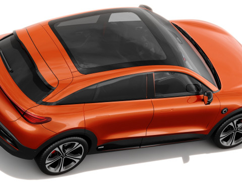 Smart 3 Brabus 2024 with interior 3D 모델