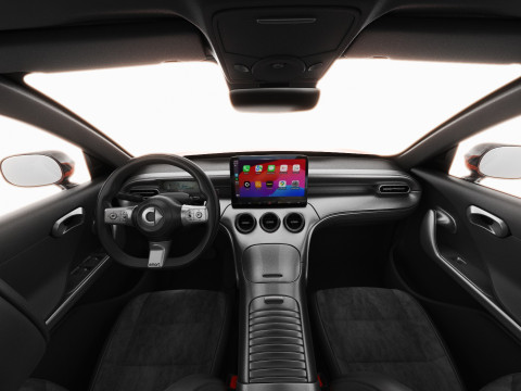 Smart 3 Brabus 2024 with interior 3D 모델