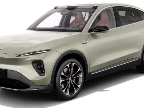Nio EC7 2023 with interior 3D Model