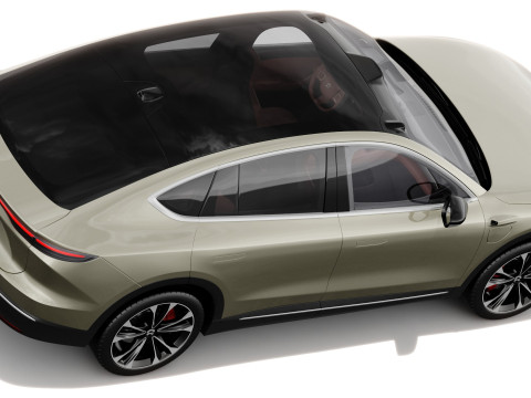 Nio EC7 2023 with interior 3Dモデル