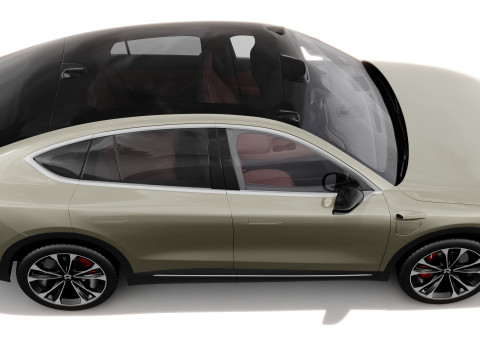 Nio EC7 2023 with interior 3Dモデル