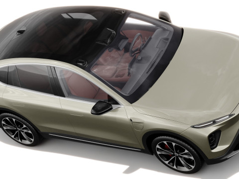 Nio EC7 2023 with interior 3Dモデル