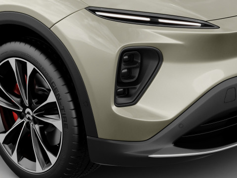 Nio EC7 2023 with interior 3Dモデル