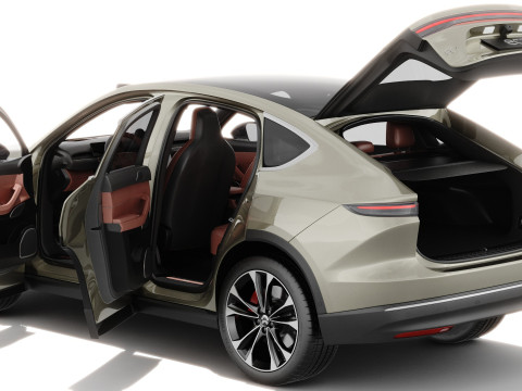 Nio EC7 2023 with interior 3Dモデル