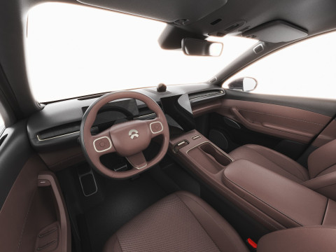Nio EC7 2023 with interior 3Dモデル