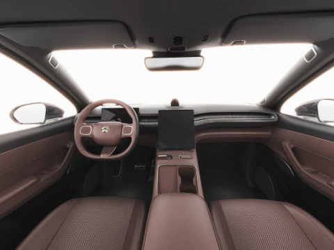 Nio EC7 2023 with interior 3D Model