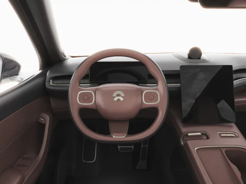Nio EC7 2023 with interior 3D Model