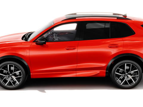 Volkswagen Tiguan 2024 with interior 3D Model