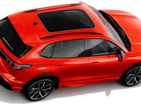 Volkswagen Tiguan 2024 with interior 3D Model