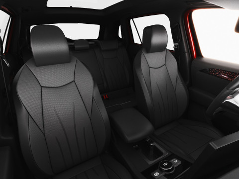 Volkswagen Tiguan 2024 with interior 3D Model