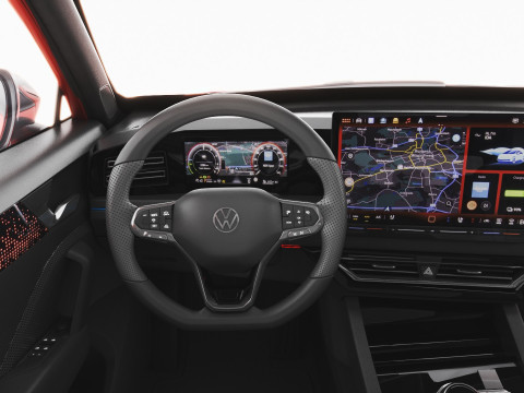 Volkswagen Tiguan 2024 with interior 3D Model