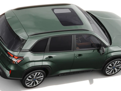 Subaru Forester 2025 with interior 3D Model
